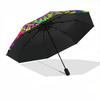 1pc Psychedelic Mandala Folding Umbrella, Durable, Suitable for Outdoor Activities or Rain, Suitable for Commuting yy251027097