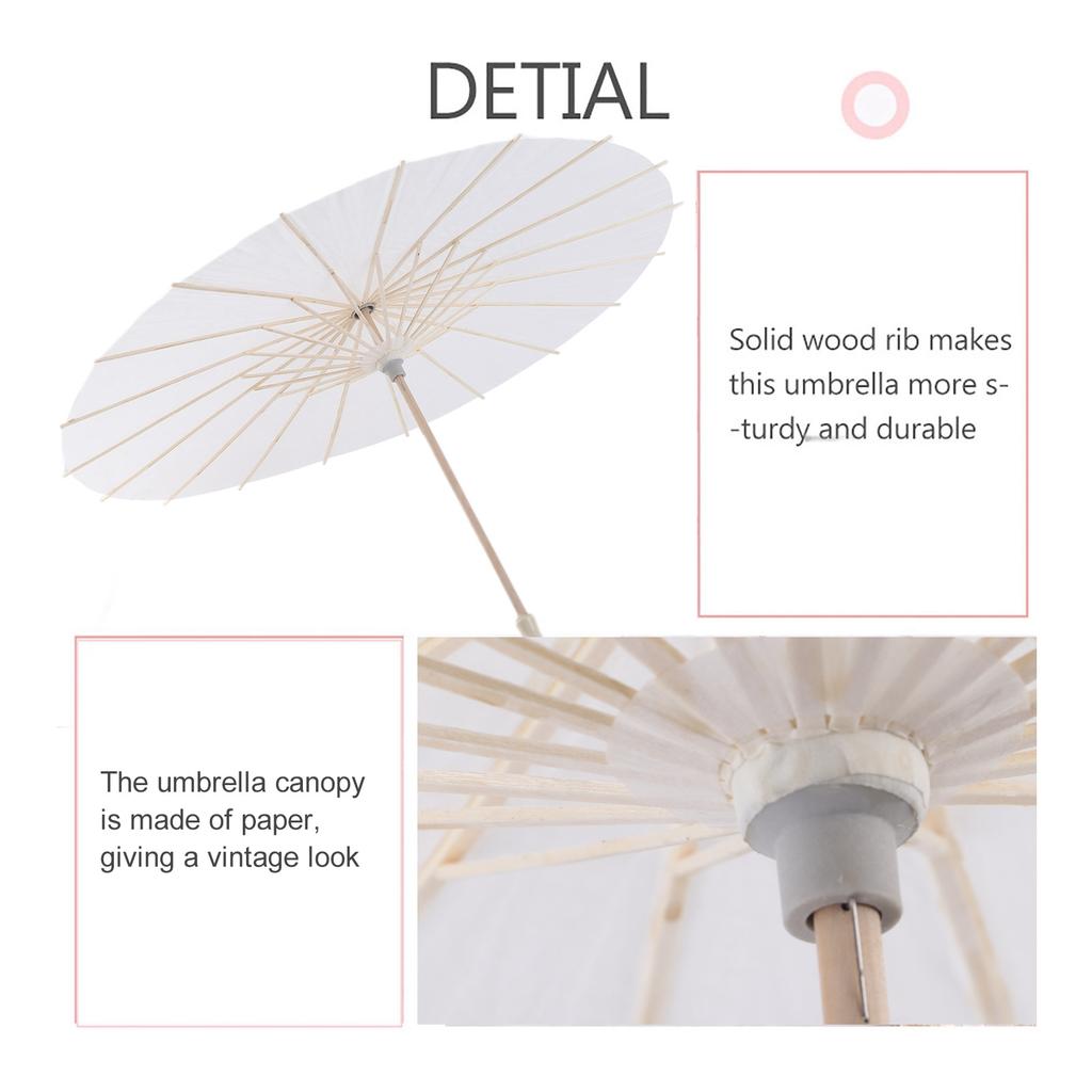 Decorative Paper Umbrella Parasol School Decor Photo Cosplay Prop