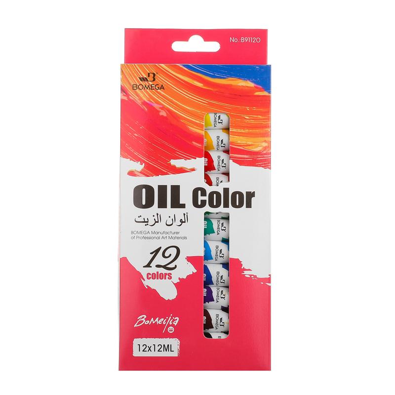 12 Colors Acrylic Paints Set Oil Gouache Watercolor Painting Pigment for Art Drawing Supplies