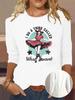Cowgirl Graphic I Do A Thing Called What I Want T-shirt