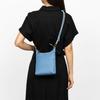 Lanvin en Bleu Colore Shoulder Blue Women's Bag,