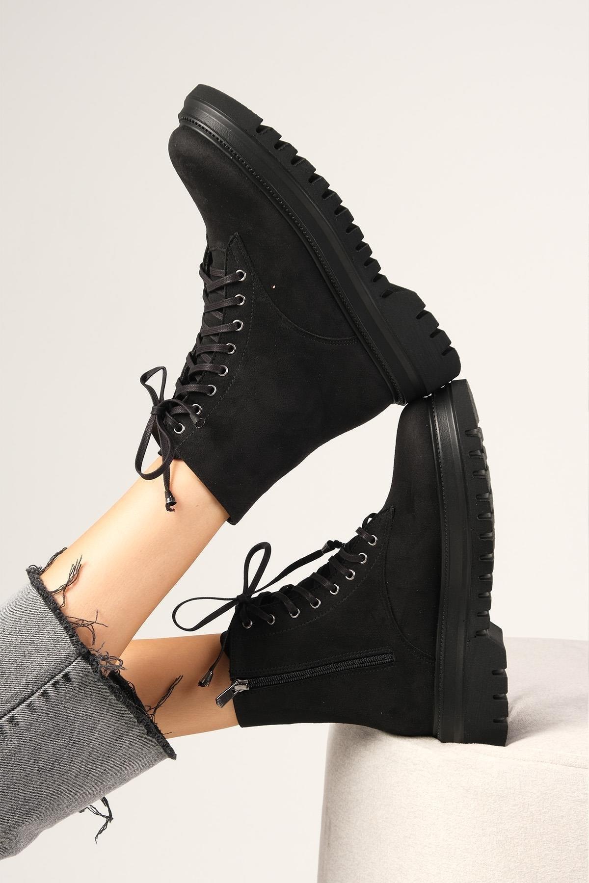 

Женские ботильоны Модные туфли на каблуках без шнуровки Женская обувь Сапоги 36