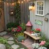Vintage Metal Tin Sign Garden Wall Decor Herb Fruit Veggie Theme Retro License Plate Outdoor Indoor Pub Garage