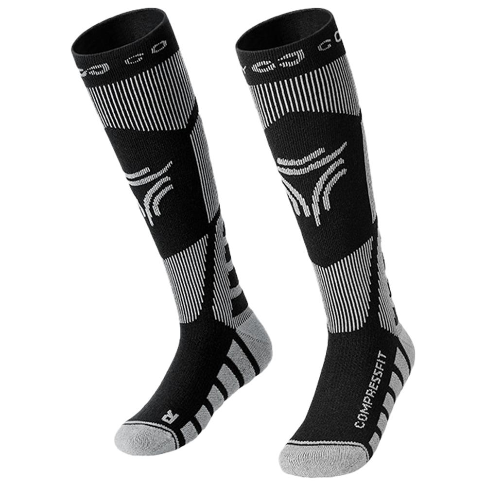 GOLOVEJOY DRWZ07 For Children Autumn Winter Sports Socks High Tube Compression Ski Socks D