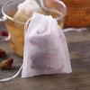 Wowjimi 300 Tea Bags, 7cm9cm, Disposable Empty Tea Bags, Non-Woven Fabric, Unbleached, Natural, for Loose Leaf Tea & Coffee, Strong Penetration, Drip