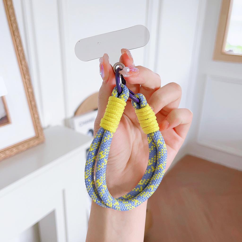 Fashion Mobile Phone Lanyard Rope For iPhone 17 Pro Max Wrist Strap Anti-drop Cord Decoration Pendant Multi-purpose Hanging Cord