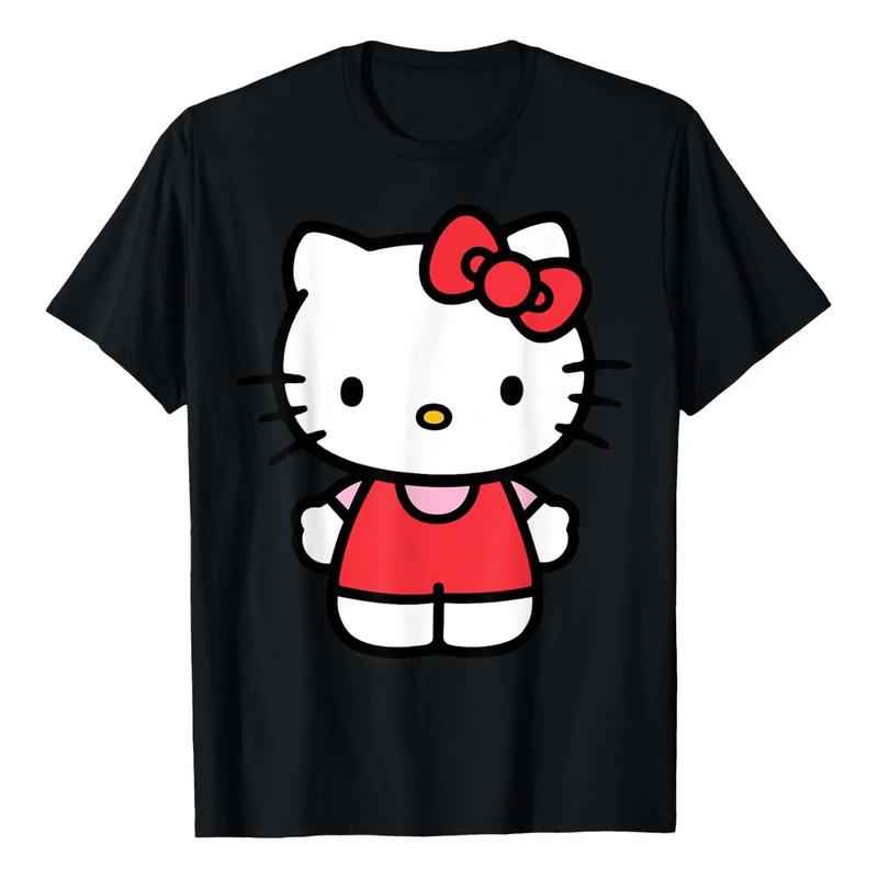 Camiseta Delantera Y Trasera De Hello Kitty S
