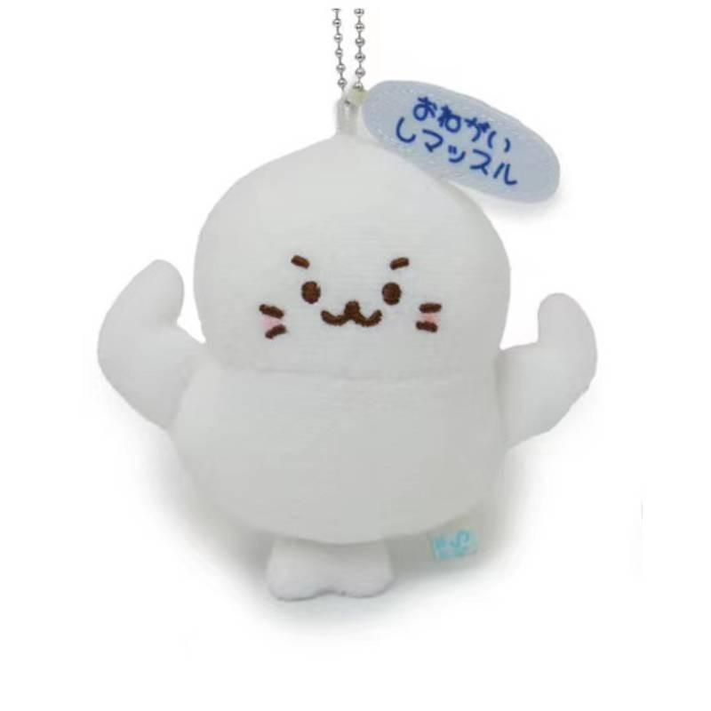 Adorable Cartoon Seal Keychain Soft Plush Toy With Versatile Hanging Accessories