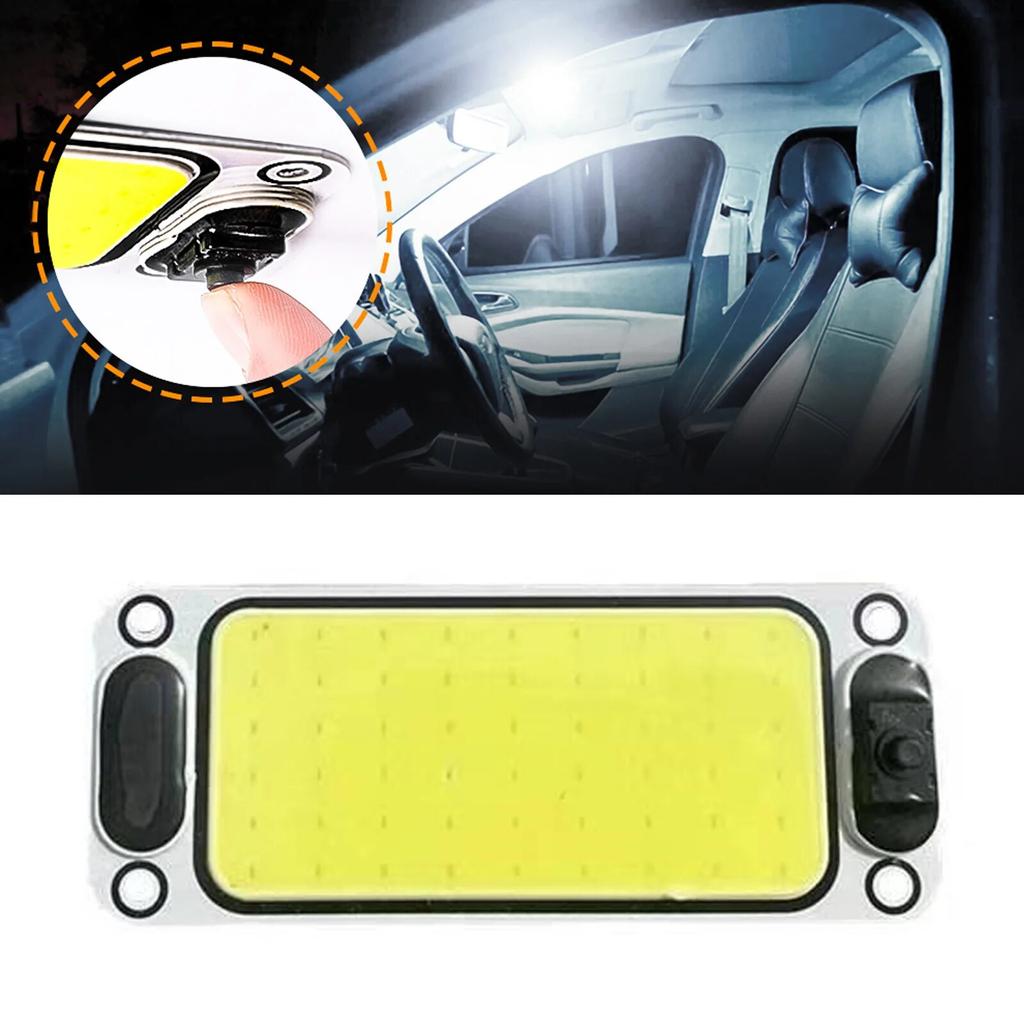 General Motors Truck Dome Indoor Reading Light, High Fai Road Cabin Roof Panel Lighting, 54 LED COB, 12V