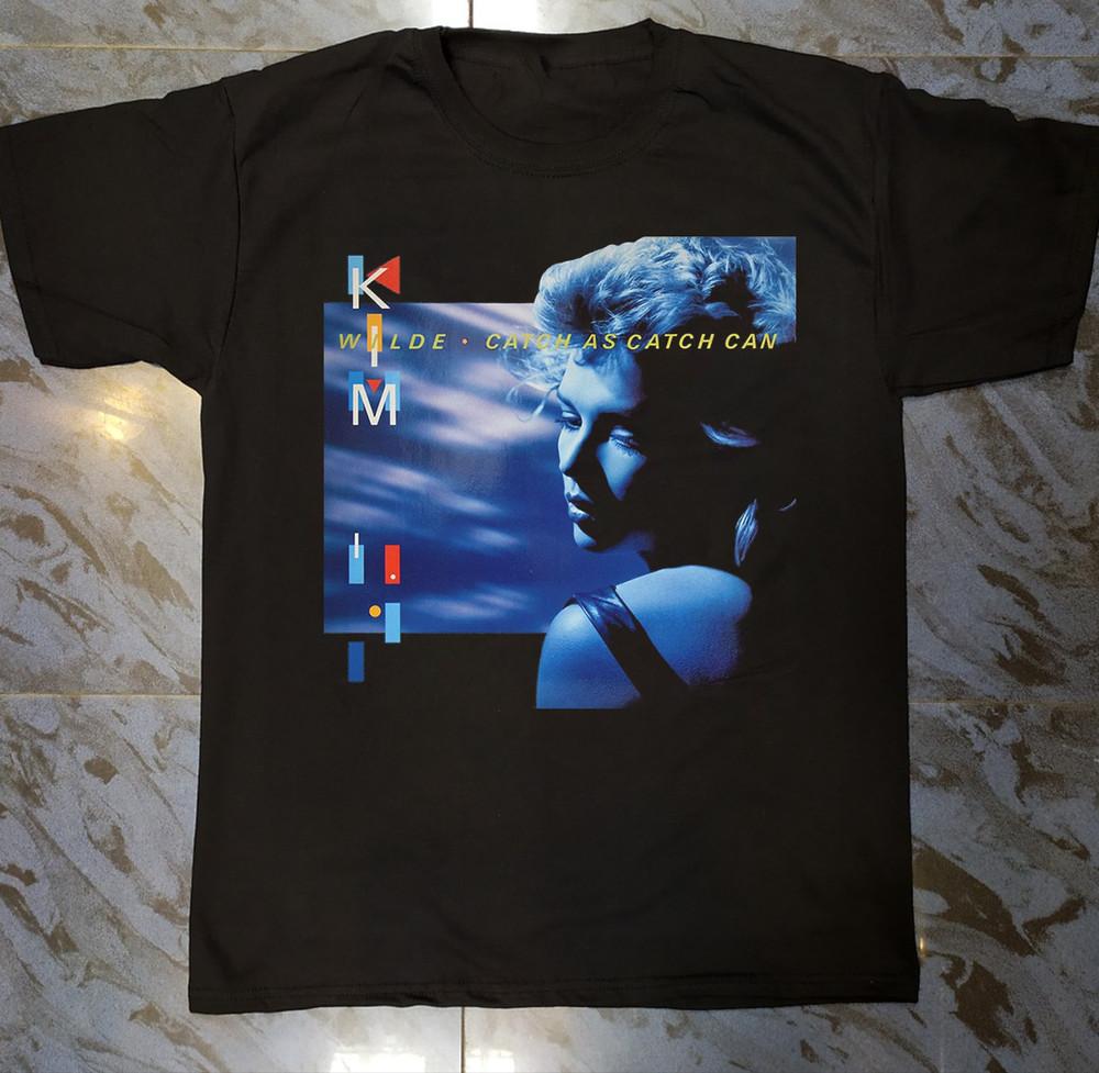 Kim Wilde Catch As Catch Can Album Shirt Short Sleeve Unisex Cotton UU900 Unisex T-Shirt M