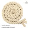 10mm Colored Cotton Rope - 1cm Thick Braided Rope for DIY Crafts, Weaving, Curtain Bundling, and More