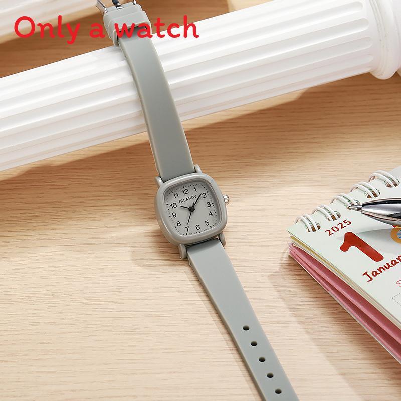 Minimalist Digital Quartz Watch For Women With Analog And Digital Display Casual Fashion Wristwatch