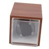 Single Watch Winder Anti Magnetic Automatic Mechanical Watch Winder Storage Box with LED Light for Men Birthday Gift