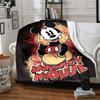 Mickey Mouse Adventure Blanket Soft Throw Blanket For Home Bedroom Bed Sofa Travel Office Solid Christmas Blanket