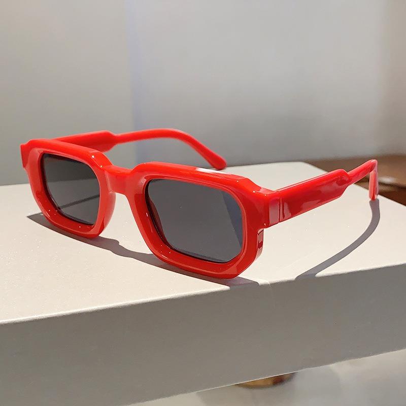 Vintage Rectangle Frame Sunglasses Men Fashion Retro Sun Glasses Luxury Brand Design UV400 Shades Eyewear Women Goggles