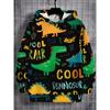 Children's Casual Cartoon Hooded Sweatshirt