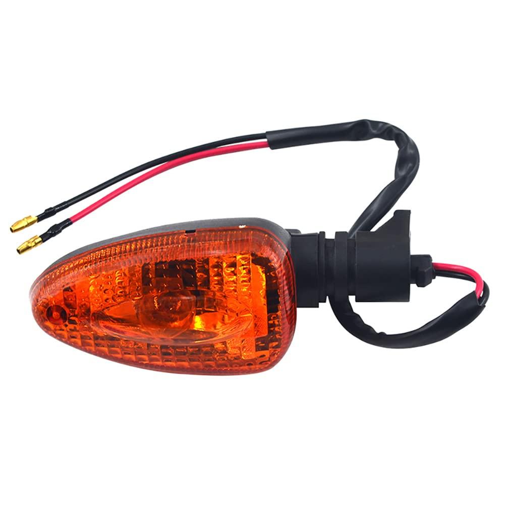 Road Passion 2pcs Universal Motorcycle Rear Turn Car Indicator Light Compatible with BMW R1200S