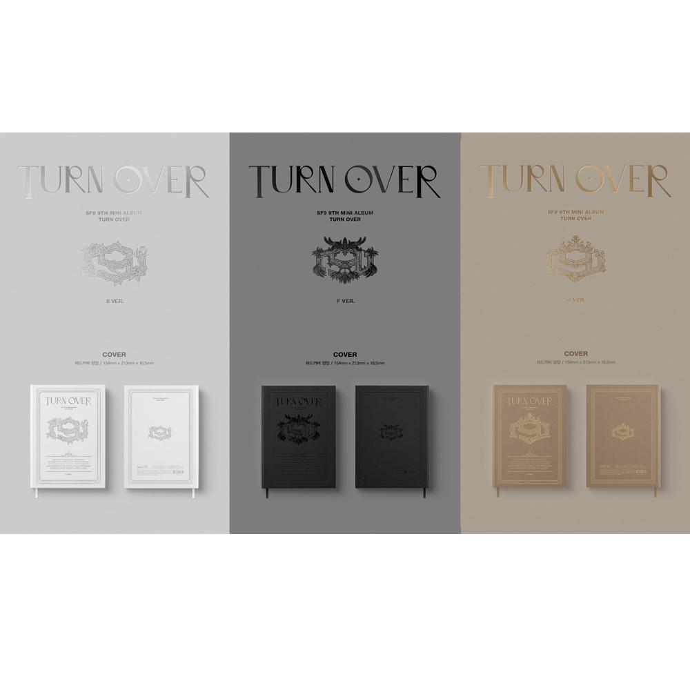 (+pob Photocard) SF9 9th Mini Album [TURN OVER]