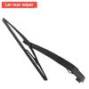 Car Rear Wiper Blade Blades Back Window Wipers Arm For Nissan Pulsar Hatchback 2014-2019 305mm Windscreen Wiper