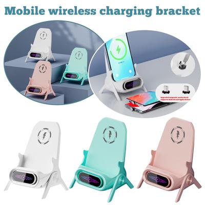 Mobile Phone Stand Vertical Small Chair Wireless Charger Mobile Phone Support Stand