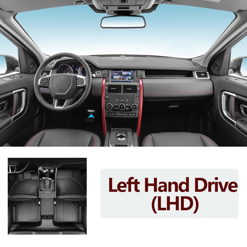 LHD TPE For Land Rover Discovery Sport L550 2014~2019 Car Floor Mat Anti-dirty Foot Pads Mats Carpet Liner Inerior Accessories