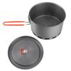 1.5 2.1L Outdoor Camping Traveling Hiking Heat Collection Pot Cooking Tableware