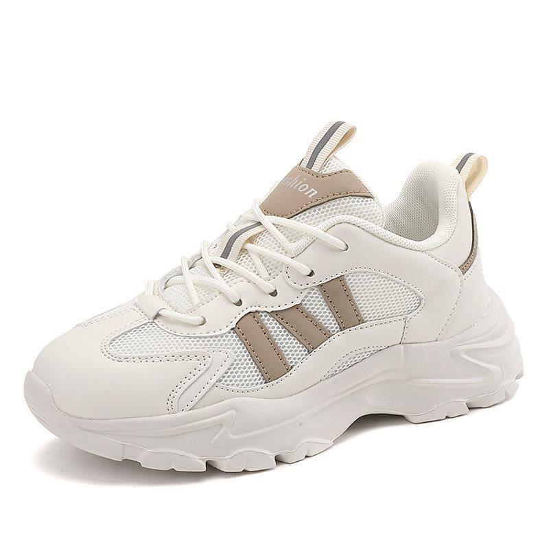 

Женские кроссовки сетчатые дышащие на мягкой подошве повседневные туфли 36 хаки