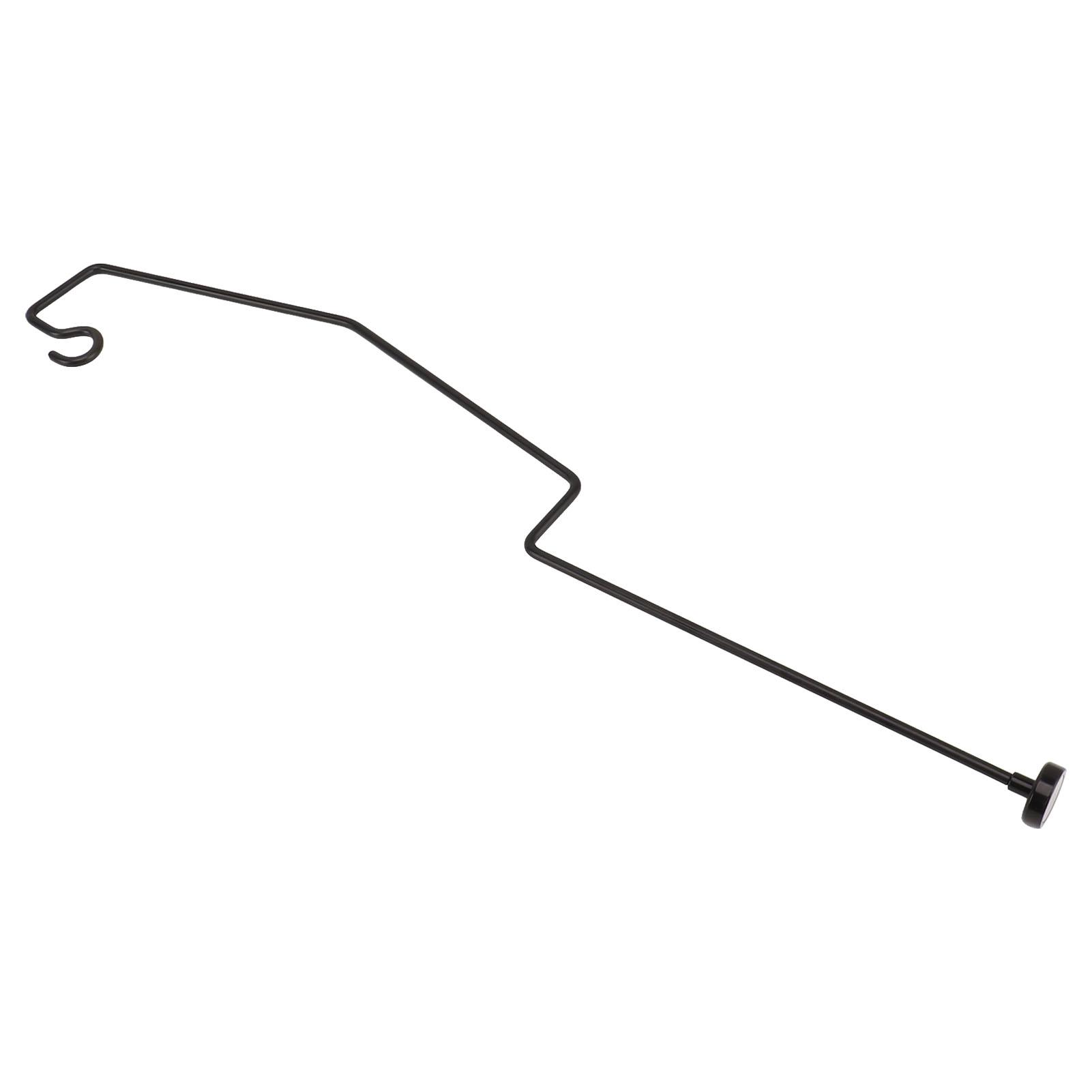 21.1in Camping Lantern Stand with Magnetic Base Wrought Iron Retro Desktop Lantern Stand Pole for Fishing Backpacking