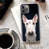 Bull Terrier Dog Puppies Cover For iPhone 16 15 14 13 12 11 Pro Max Apple Phone Case X XS 7 Plus 8 + Art Customized Print Shell