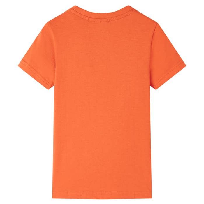 T-shirt pour enfants orange vif 92/104/116/128/140