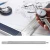 6PCS M2.5 Thread Dial Indicator Extension Rod 5mm Diameter Stainless Steel Digital Indicator Stem 30mm to 150mm