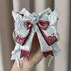 Handmade Jewelry Itabag Decoration Crystal Pearl Knot Bowknot Lolita Angel Wing Bow Bag Pendant Long Streamers Anime Collectible