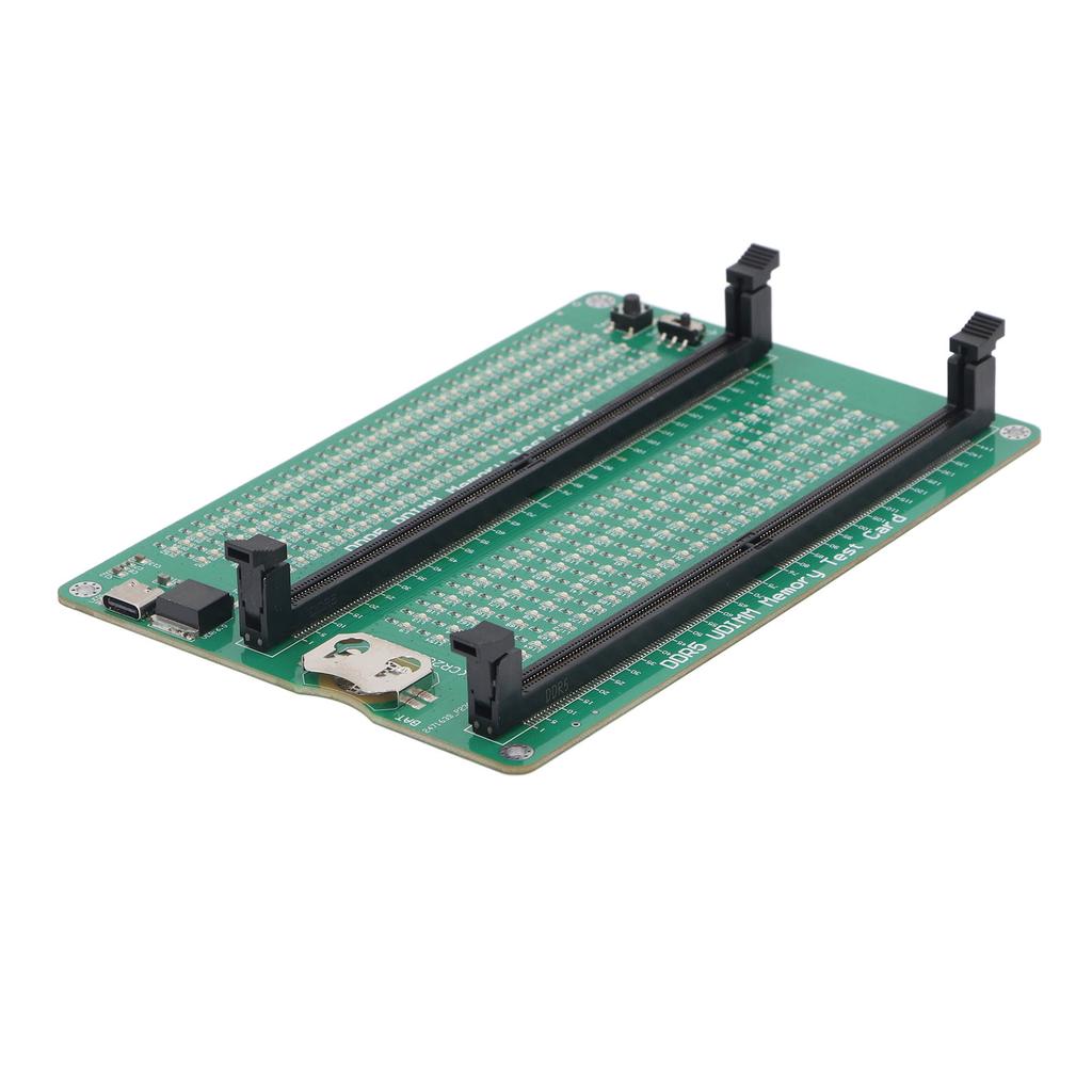DDR5 Speichertester PCB Desktop DDR5 Speichertestkarte mit LED-Anzeige für Computer DDR5 R DIMM U