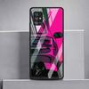 Carcasă din sticlă cu benzi desenate din Japonia JDM pentru mașini sport pentru Samsung Galaxy A52 A71 A50 A51 A70 A21s A31 A72 A10 A12 A30 A22 5G