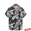 Hawaiian Flower Pattern Men Shirt 3d Printed Floral Summer Beach Short Sleeve Lapel Shirts Streetwear Button vacation Shirt