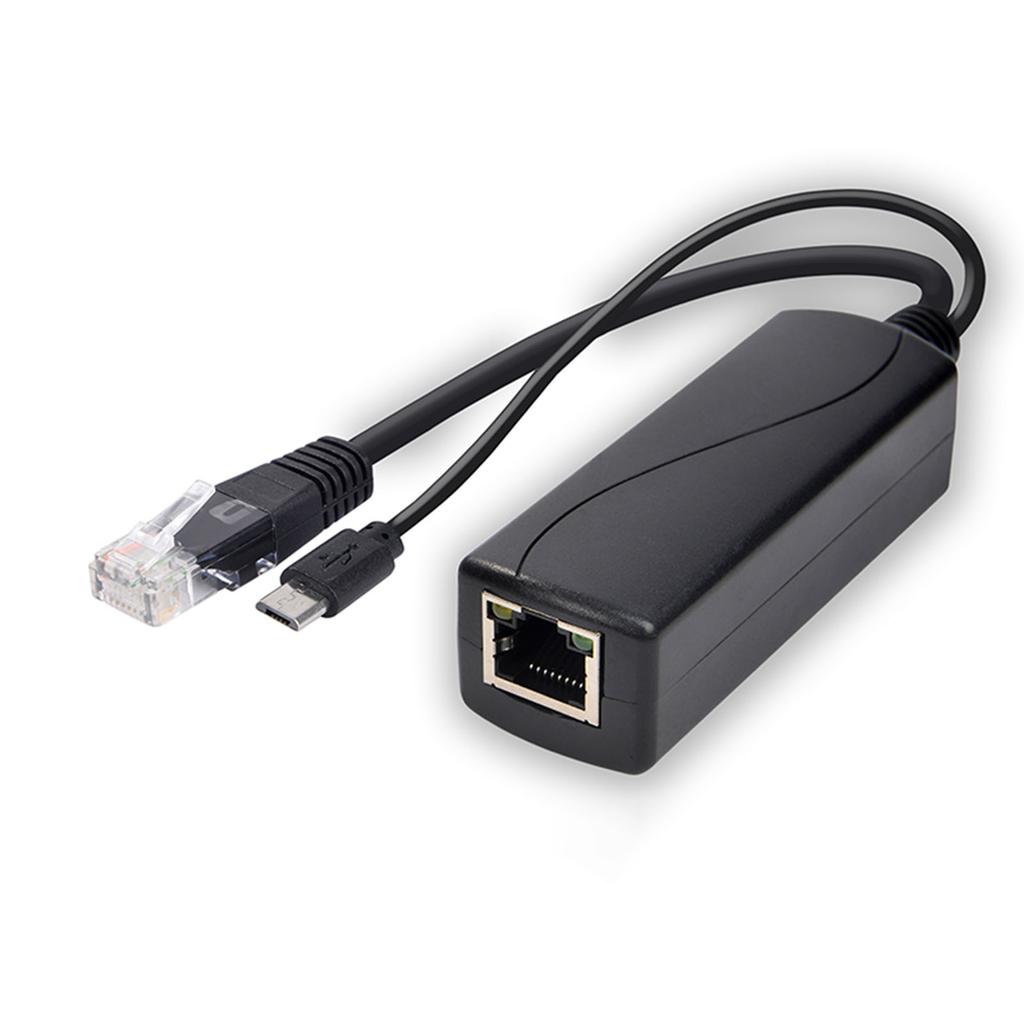 48V POE Splitter to 5V Power Over Ethernet Splitter IEEE802.3af for  camera