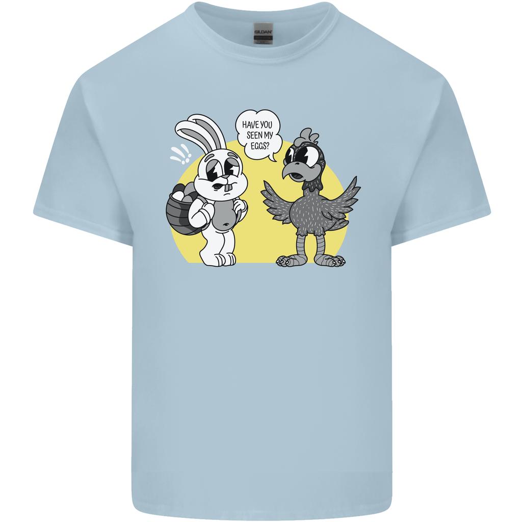 Have You Seen My Eggs Funny Easter Bunny Unisexs Light Cotton Tshirt
