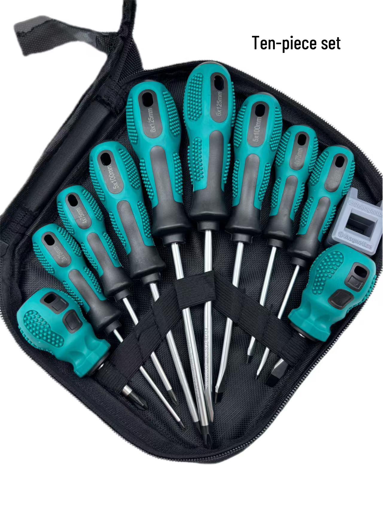 

Набір з 10 багатофункціональних магнітних викруток