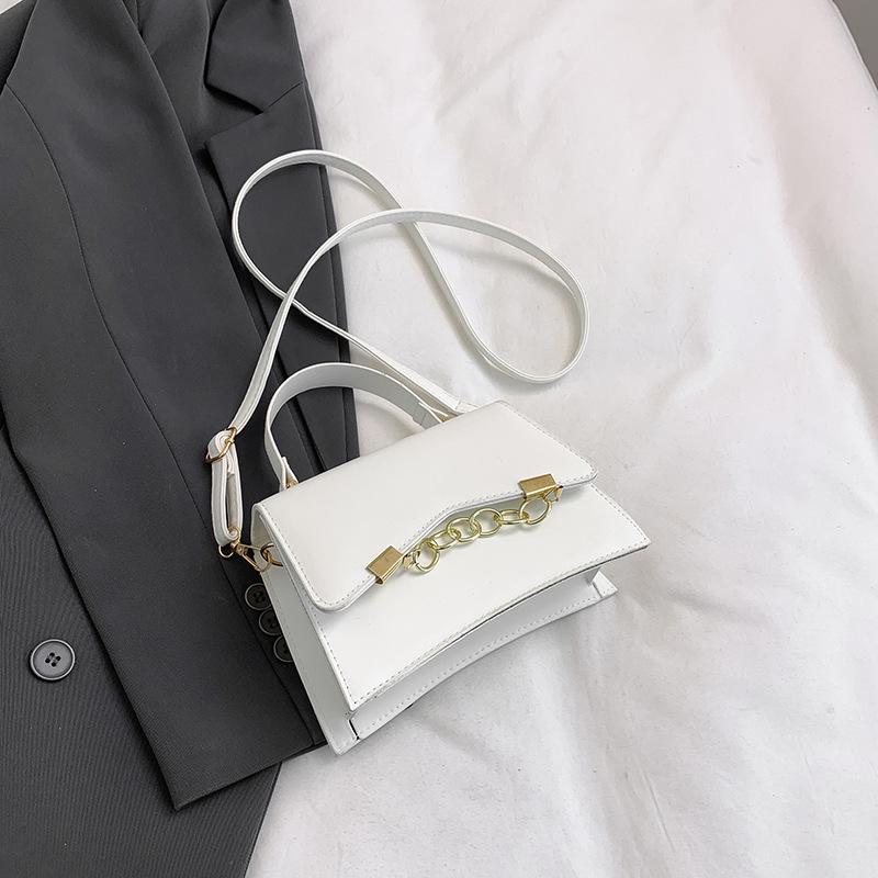 Premium temperament handbag 2025 spring new niche design versatile ins messenger bag small square bag women's bag