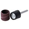 Grinding Sanding Bands 80Grit Drum Sleeves W/ 2 Mandrels Rotary Tool Abrasive Uk