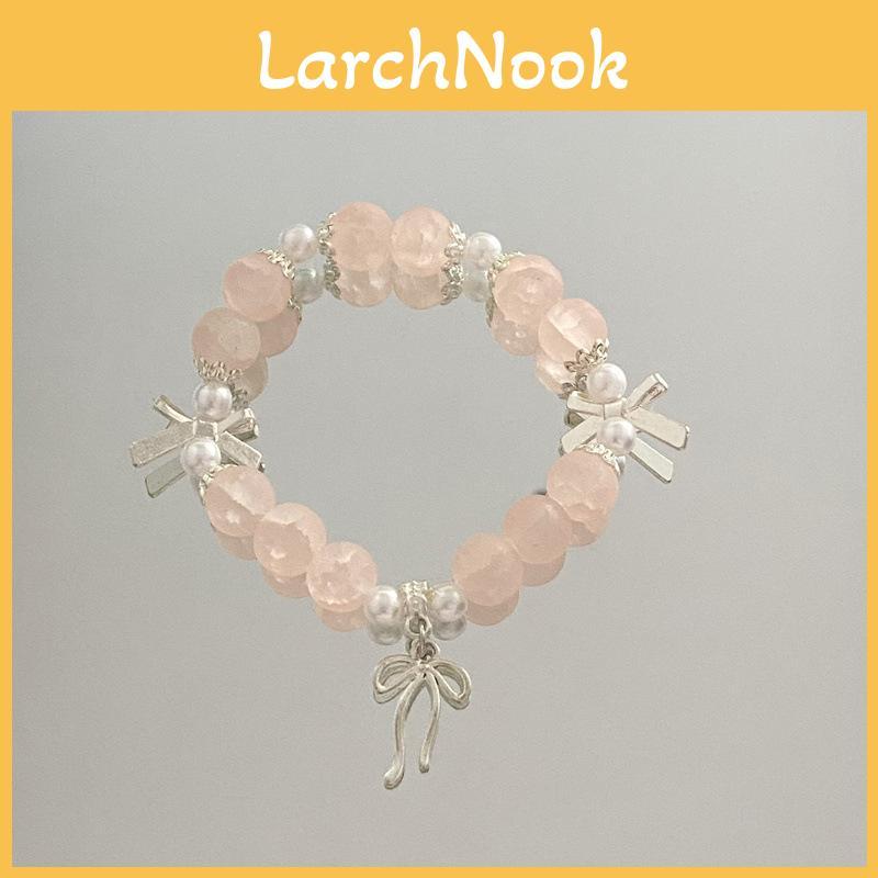 Chinesischer Stil Mondperlen-Handkette mit Schmetterlingsdesign Handgefertigtes Geschenk für Frauen