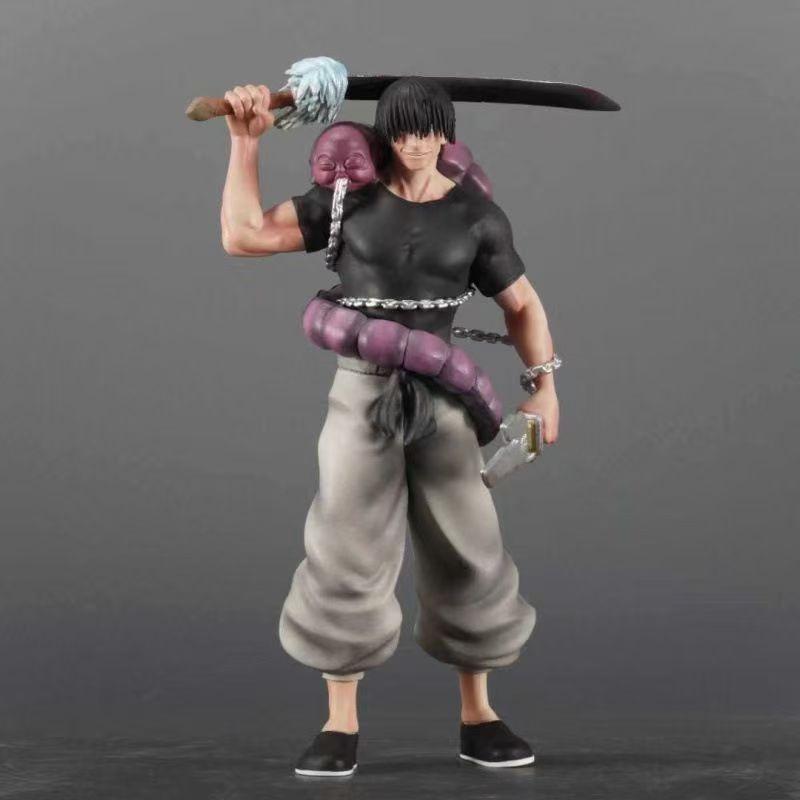 Bai Fen Bai Dolls And Toys Heavenly 21Cm Jujutsu Kaisen Fushiguro Toji Restriction Hidden Inventory Arc Standing Pose Pvc Action Figure Model Display Toys
