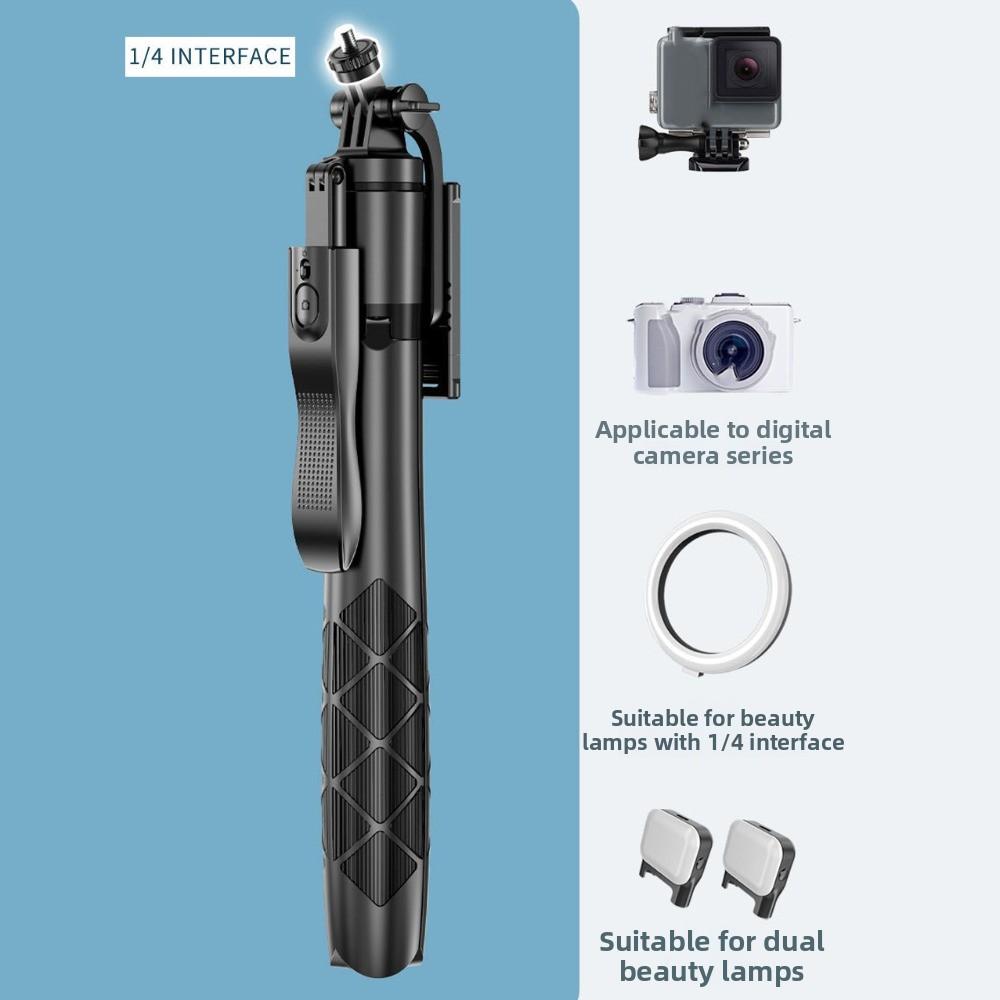 1.53m Telescopic Selfie Stick Portable Handheld Adjustable Bluetooth Selfie Stick Extendable Extension Pole Selfie Stick Tripod