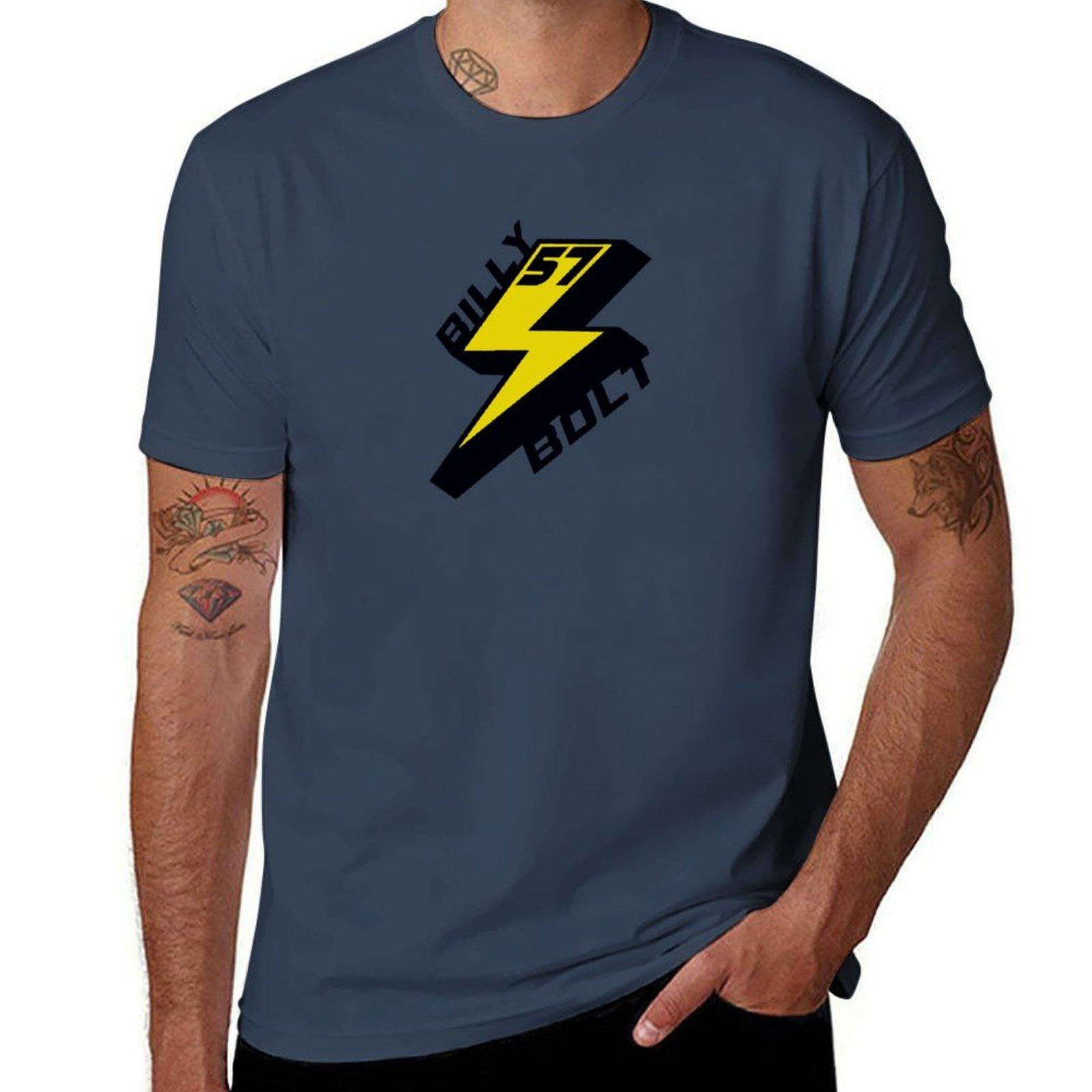 Billy Bolt Merch Lighting Bolt T-Shirt t shirt personalised man graphic t shirt T-Shirt S