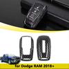 Car Key Case Cover Keys Shell for Dodge Ram 2018 2019 2020 2021 2022 2023 ABS Interior Accessories Smart Key Protective Case