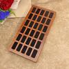 High Quality Wooden Jewelry Display Tray 20 30 42 Slots Ring Organizer Tray Solid Wood Jewelry Ring Storage Display Custom Logo