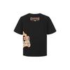 Evisu Camouflage Buddha Head Print T-Shirt Men tops Black 2ESHTM1TS520XX