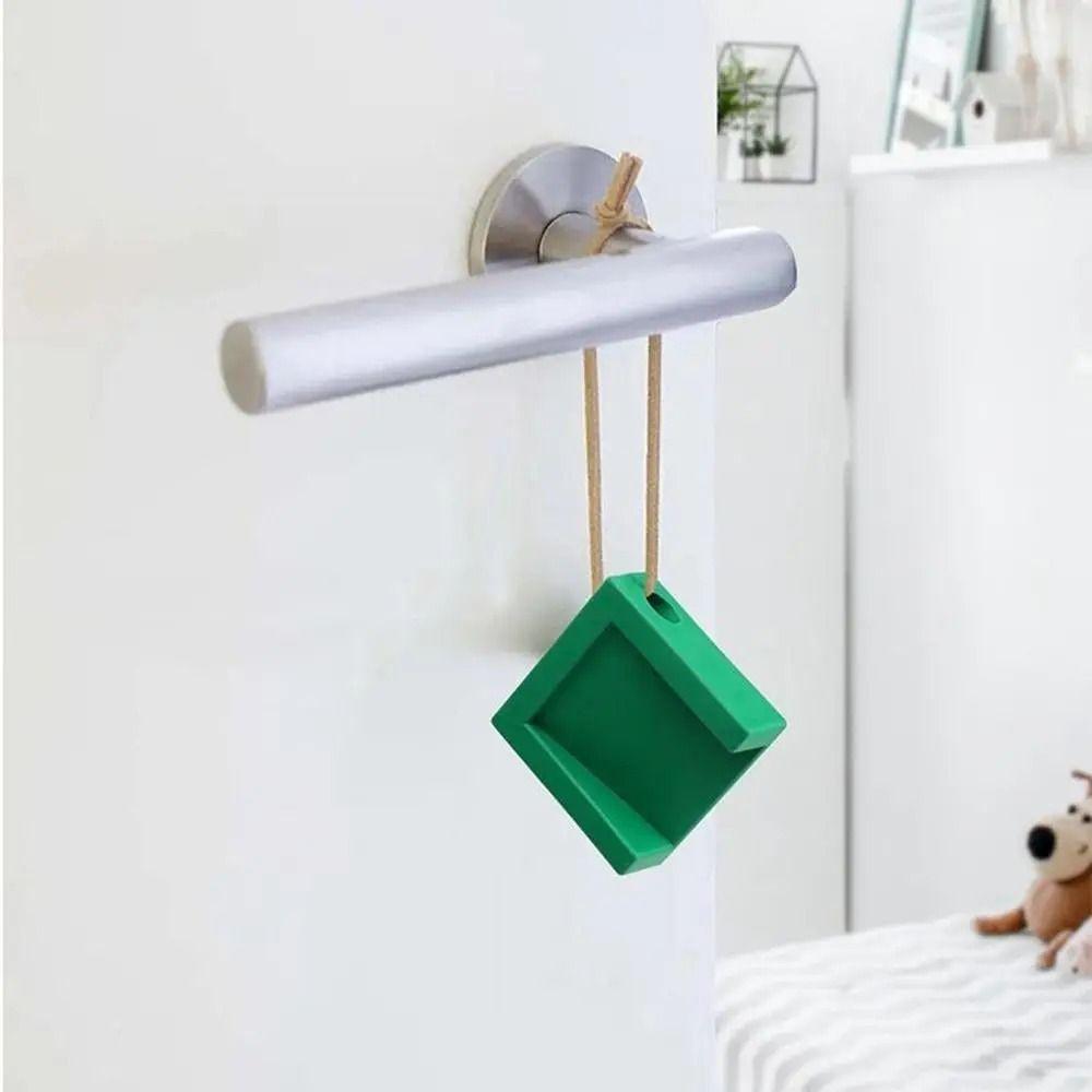 

Square Door Stopper Anti-collision Door Rear Retainer Creative Wall Protector Bedroom