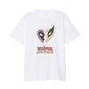 Mabeulkeollegsyeon [Small Planet] Deadpool & Wolverine Heart White T-Shirt
