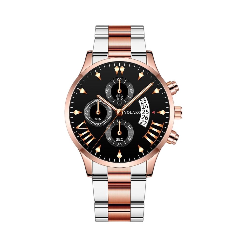Men's Waterproof Luminous Running Alarm Clock Watch